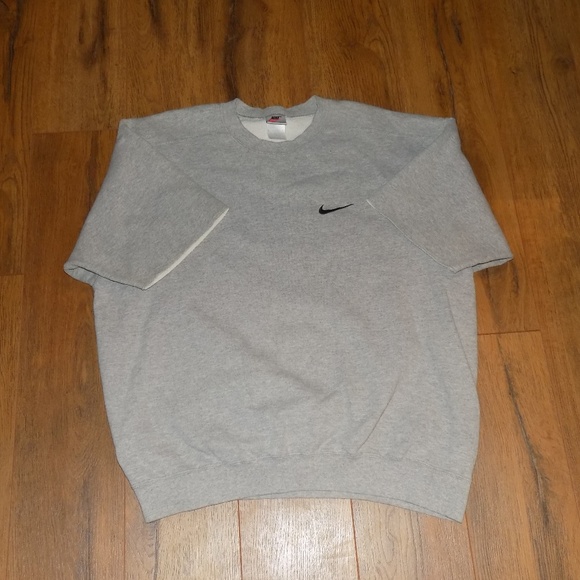 Nike cut off sweatshirt Clearance